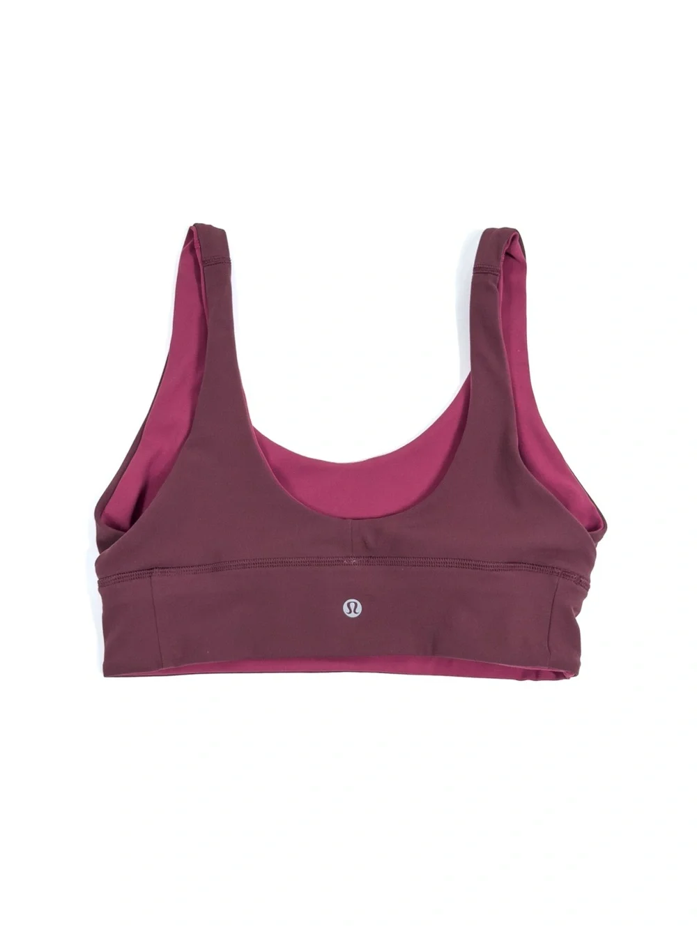 Lululemon Align Bra Size 8 Reversible Smoky Red / Pink Blossom